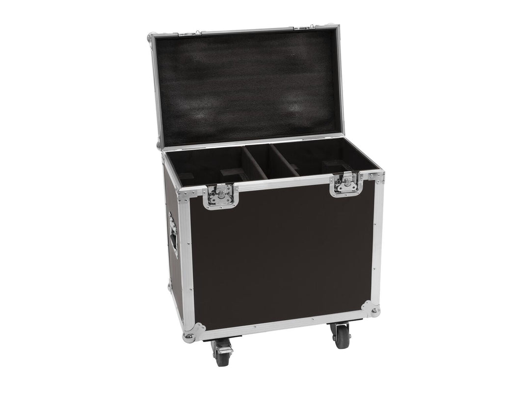 ROADINGER Flightcase 2x TMH-X12 mit Rädern