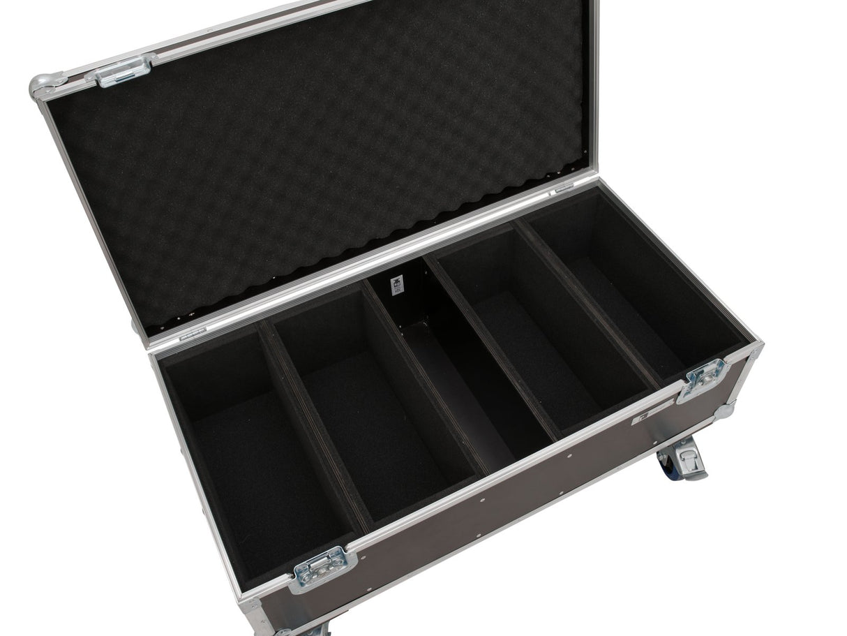 ROADINGER Flightcase 4 x Audience Blinder