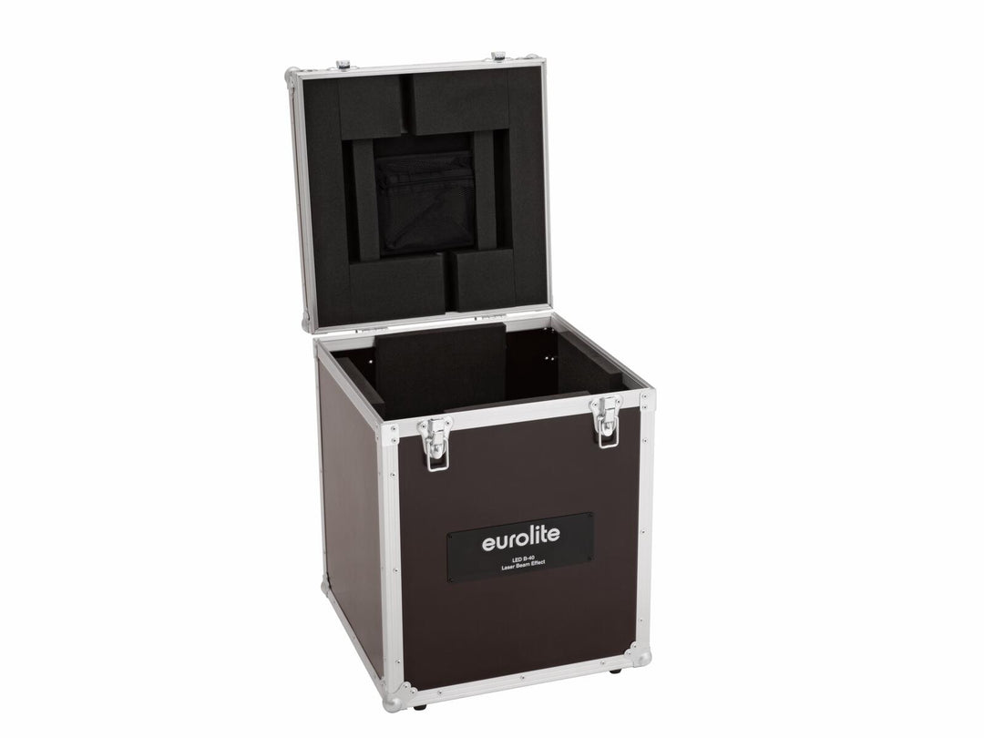 EUROLITE Set LED B-40 Laser Beam Effect weiß + Case