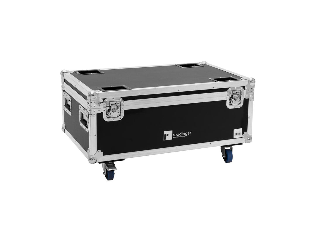 ROADINGER flightcase 8x LED IP PAR 7x10W RGBL