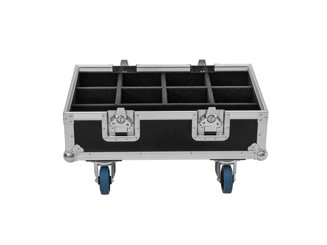 ROADINGER Flightcase Bass-1 8x SILENT PAR 6 QCL FLOOR