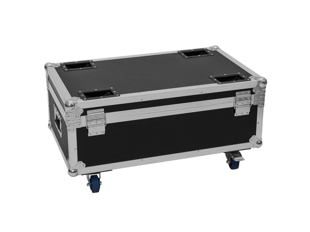 ROADINGER Flightcase für 4x LED CLS-18 QCL RGB/WW mit Rollen