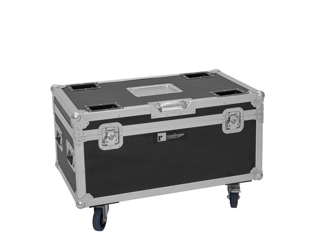 ROADINGER Flightcase 4xMultiflood IP 8x10W RGBW Wash