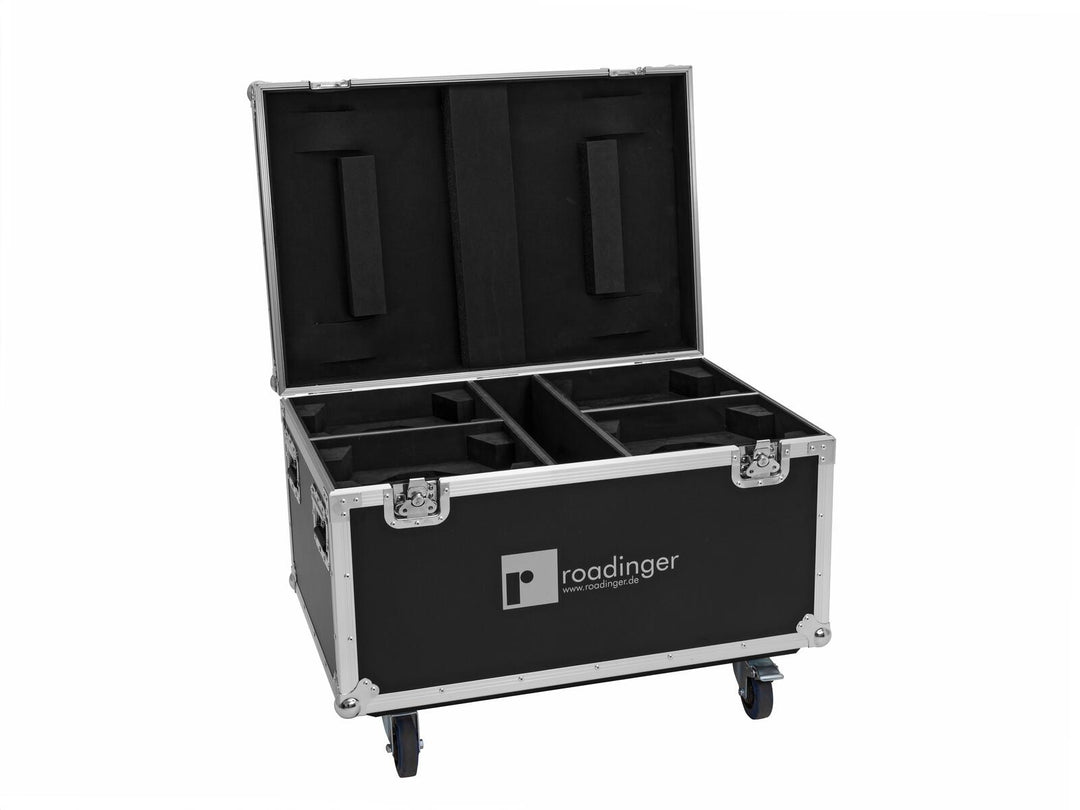 ROADINGER Flightcase 4x EYE-740 MK2 mit Rädern