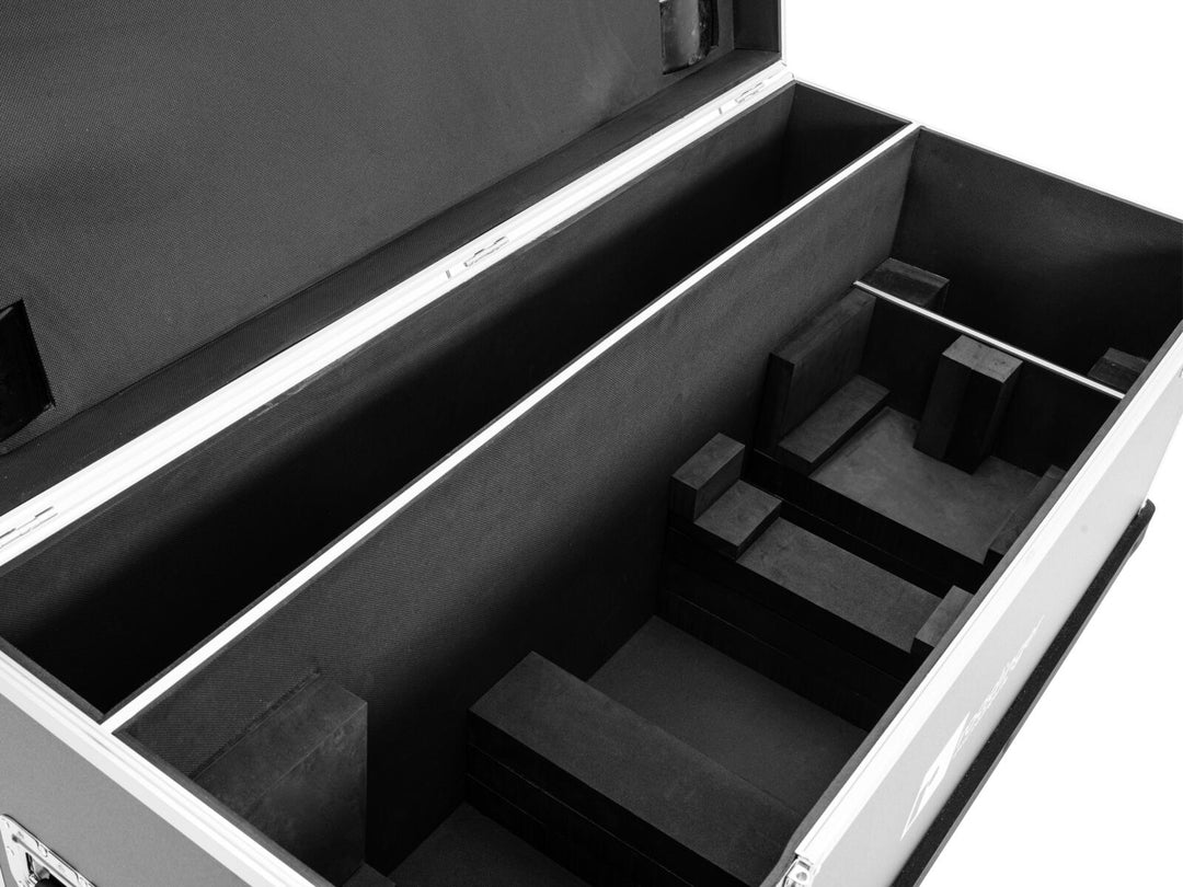 ROADINGER Flightcase 1x SL-1000 MFZ DMX Search Light mit Rädern