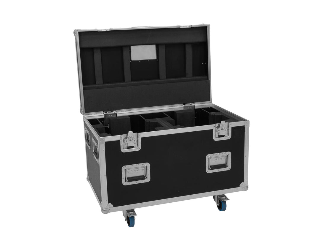ROADINGER Flightcase Highline 2x DMH-380 mit Rädern