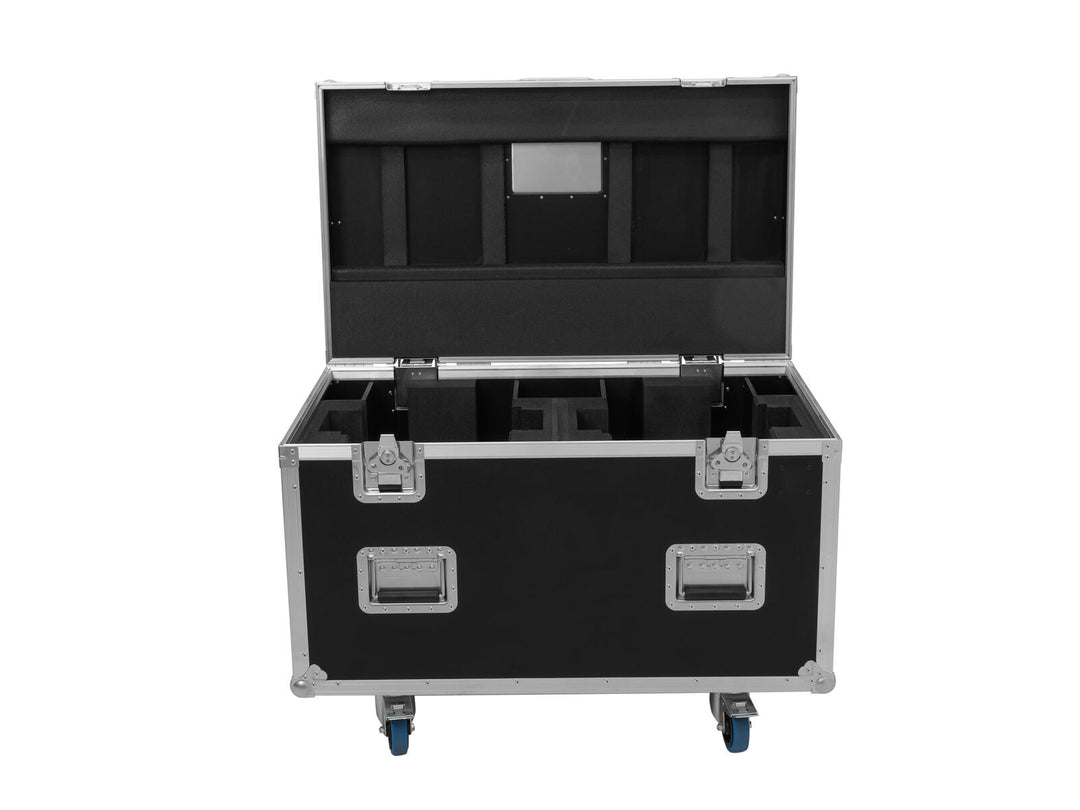 ROADINGER Flightcase Highline 2x DMH-380 mit Rädern