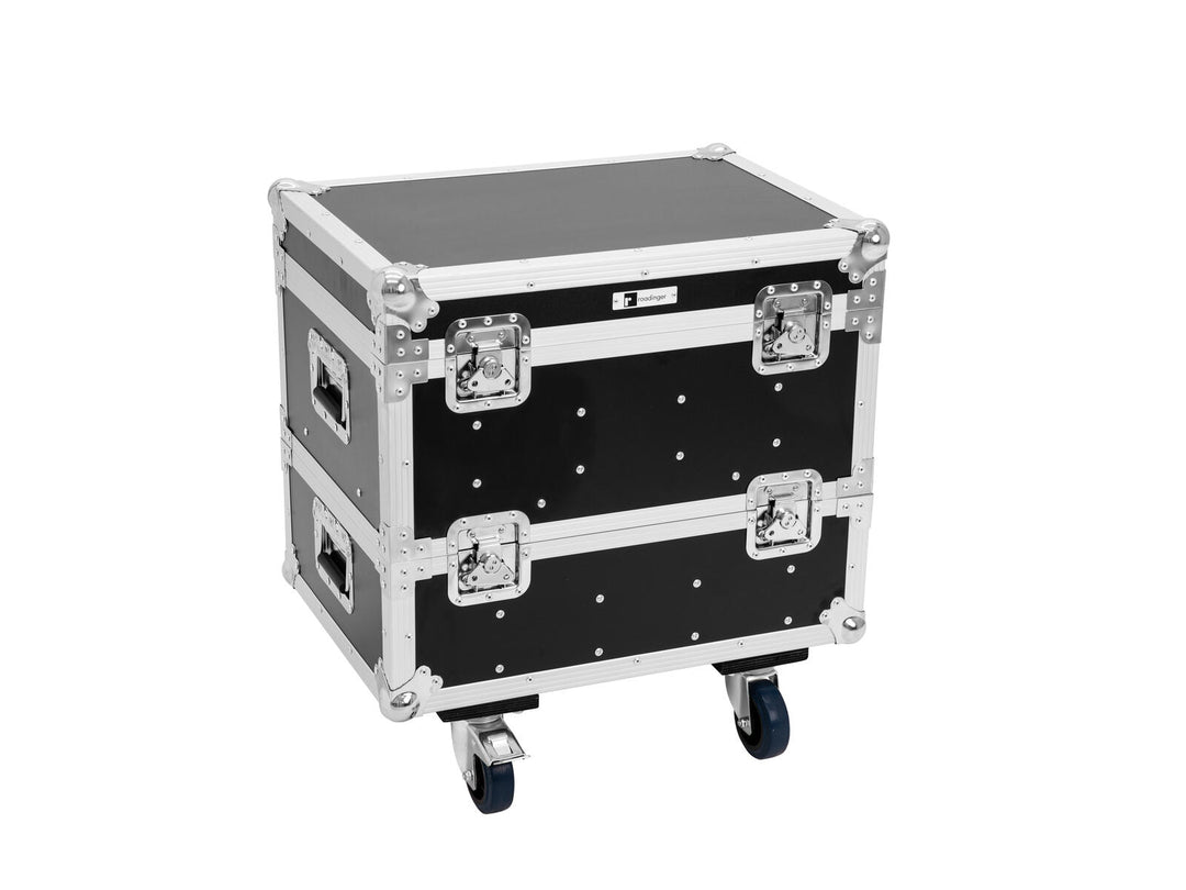 ROADINGER Flightcase 8x IP PIX Strobe RGB CW+WW mit Rädern