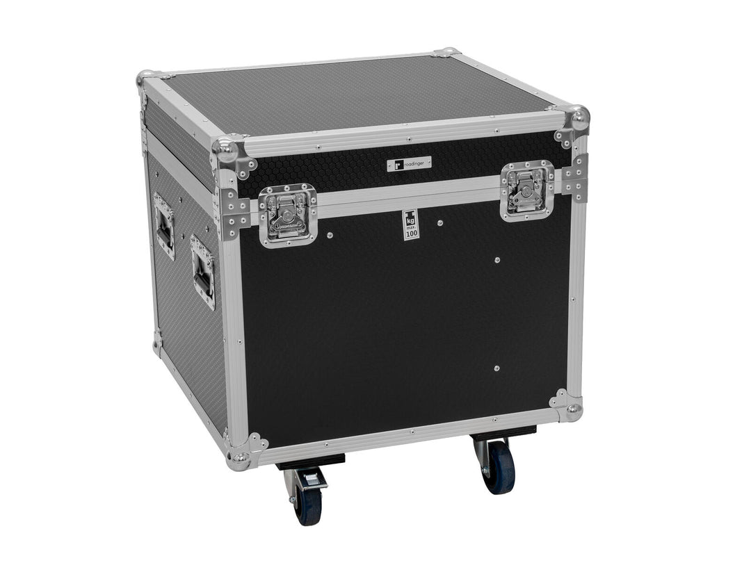 ROADINGER Flightcase PRO 2x IP TMH-W285 mit Rollen
