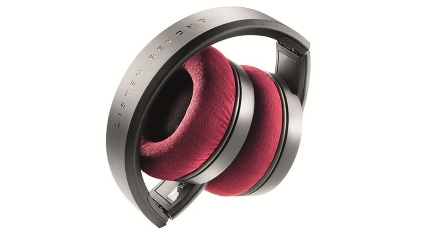 Focal Listen Professional DJ-Kopfhörer (Schwarz/Rot)