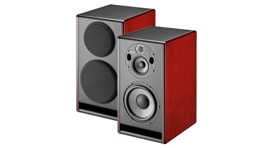 Focal Trio 11 Be Studiomonitor, Red Burr Ash