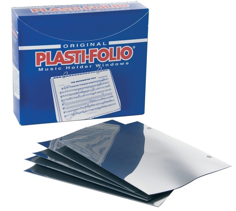 Plasti-Lyres 588W Kunststoffhüllen für Plasti-Folio, 100 Stück
