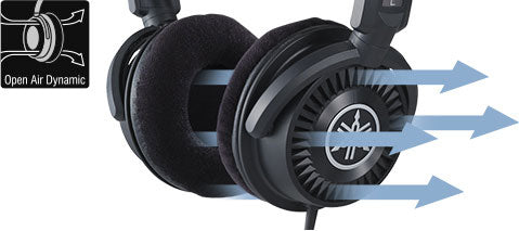 Yamaha HPH-150 Open-air headphone, black