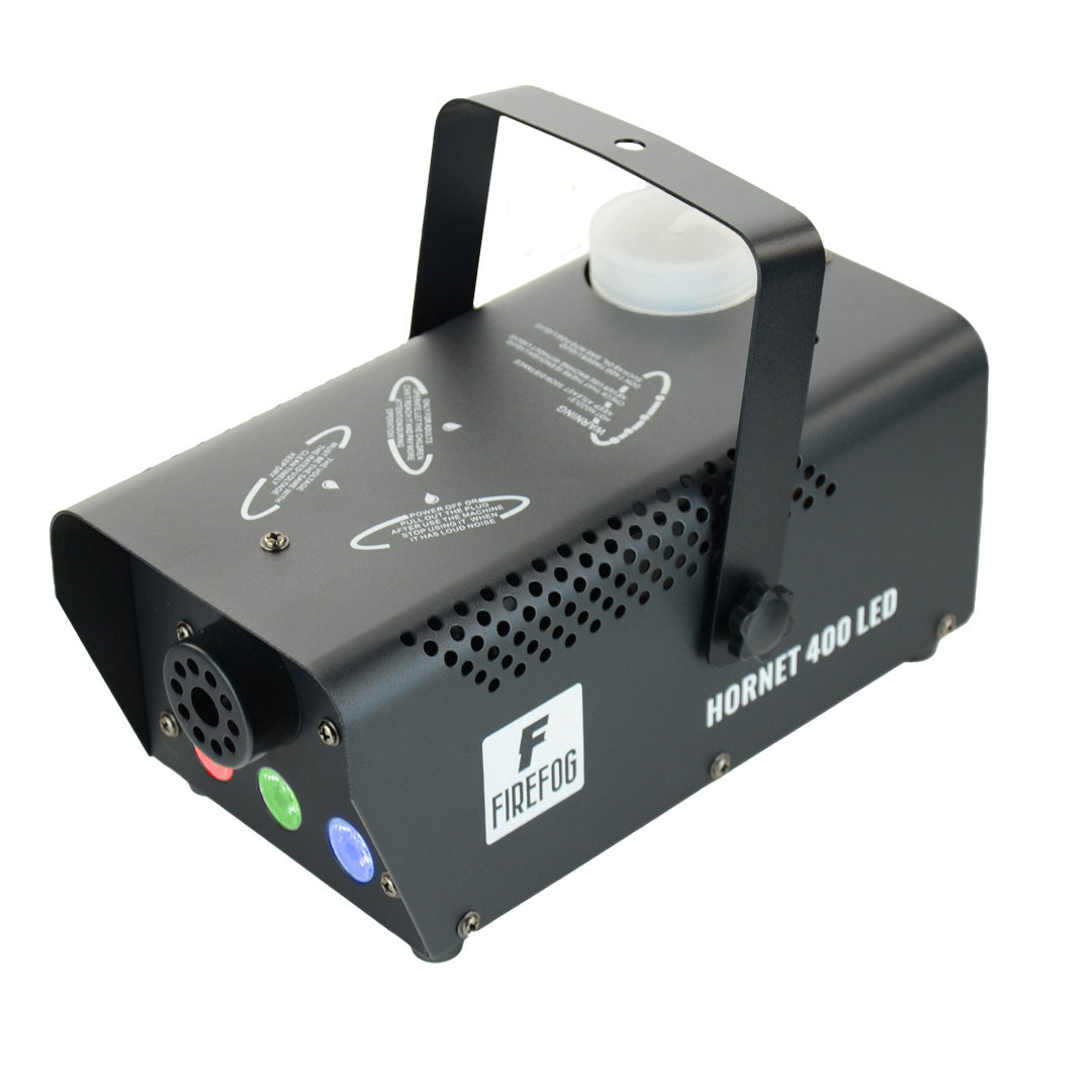 Firefog Hornet 400LED nebelmaschine 400 W mit LED und 2 Fernbedienungen, schwarz
