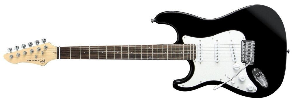 VGS RC-100 e-gitarre, Black, Linkshänder