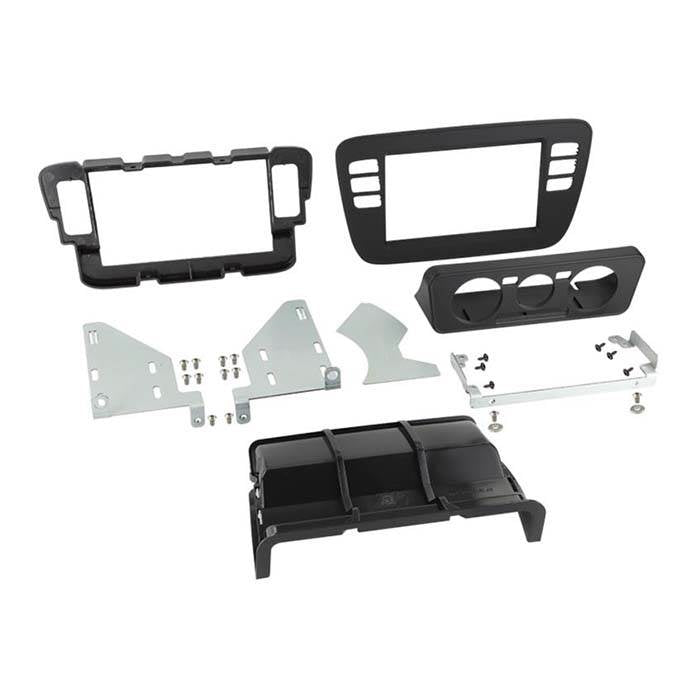 2-DIN Frame for Mii, Citigo and Up (Black)
