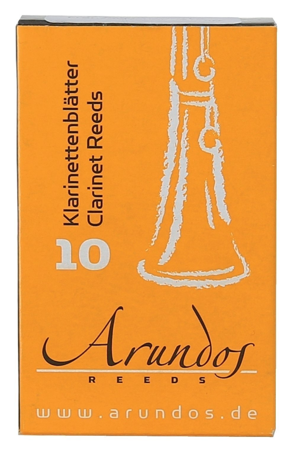 Arundos Manon Rohrblätter für Bb-Klarinette, Stärke 4, 10 Stück