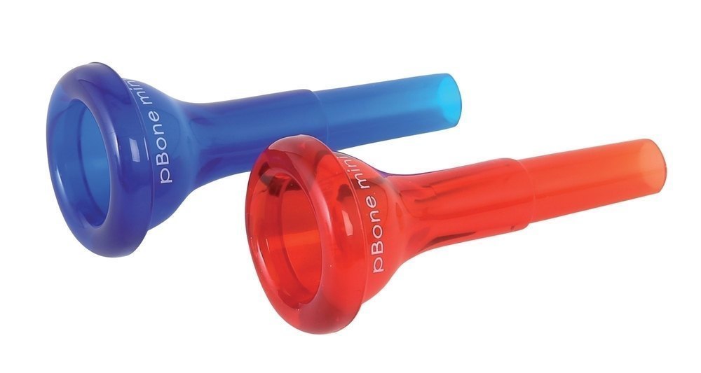 pBone Mini Mundstück für Altposaune, ABS, rot
