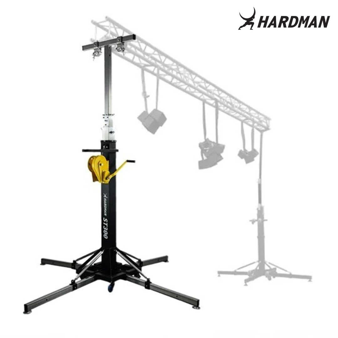 Hardman ST300 Bühnenturm mit Seilzug, 2 bis 5,5 m, 300 kg