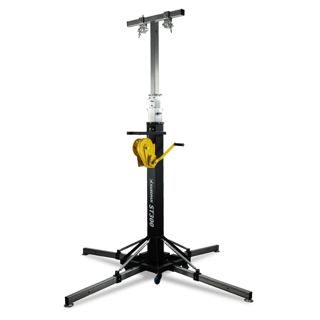 Hardman ST300 Bühnenturm mit Seilzug, 2 bis 5,5 m, 300 kg