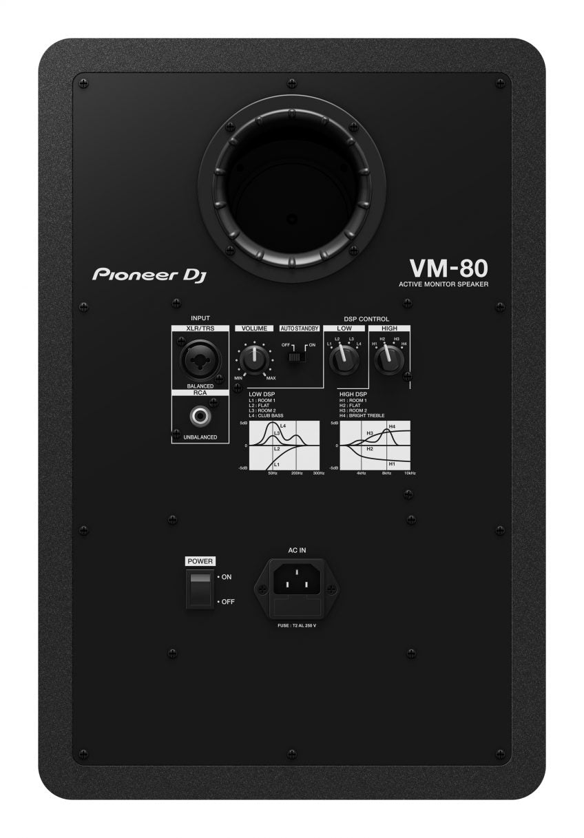 Pioneer DJ VM-80 - Aktiver Studio Monitor