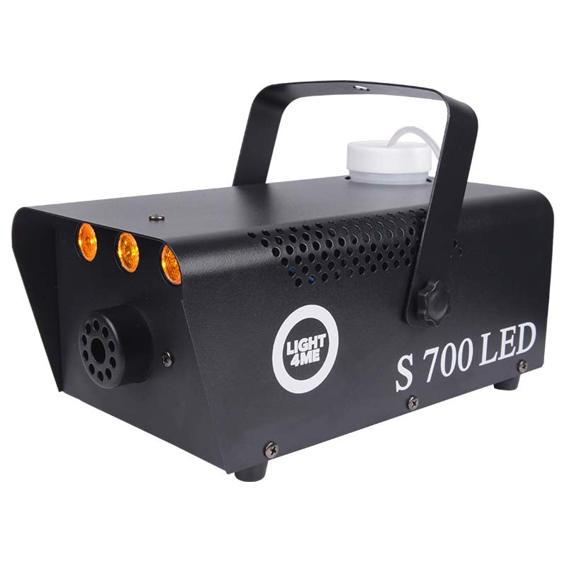 LIGHT4ME S 700W LED-Rauchnebelmaschinen-Effektgenerator mit Fernbedienung