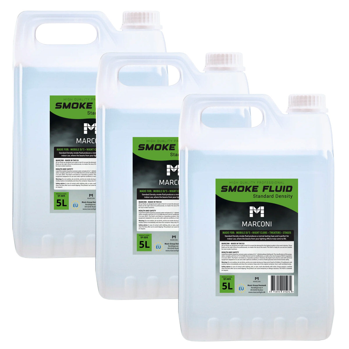3 x 5L Nebelfluid (Standard Density)