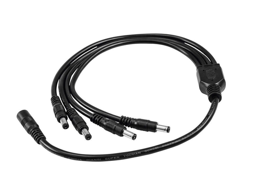 EUROLITE Ladegerät 4x Akku Flat Light Series