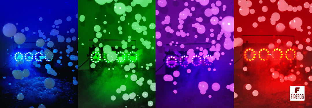 Firefog BUBBLE FOGGER 2000 nebel- und Blasenmaschine mit LED und DMX