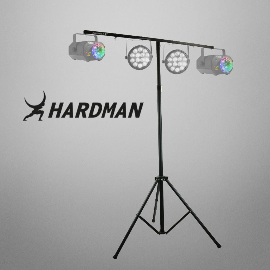 Hardman LS1 Lichtstativ mit Quertraverse, 1,6 bis 2,8 m, 45 kg