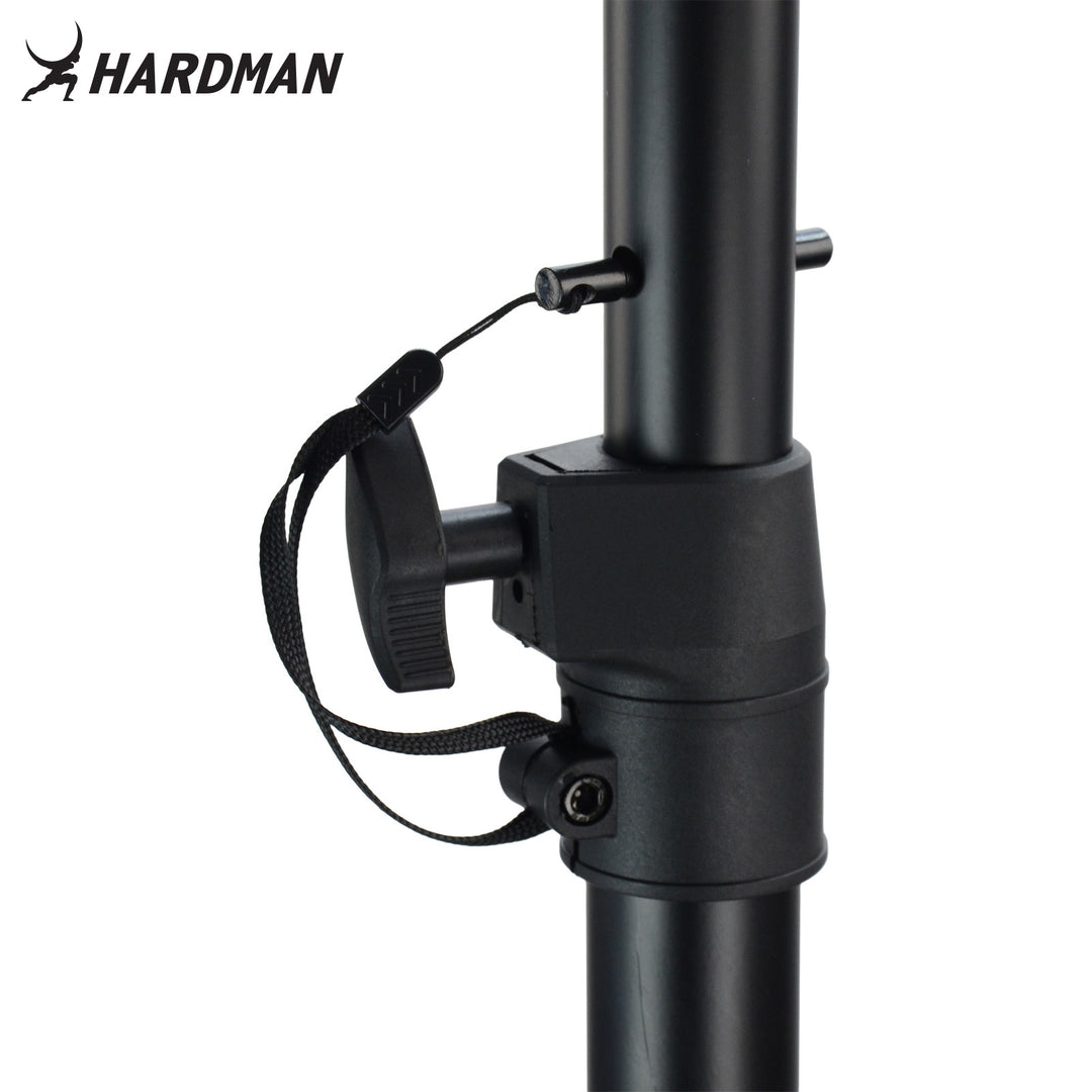 Hardman HLS2 Lichtstativ mit T-Bar, 2,5 m, 70 kg, schwarz