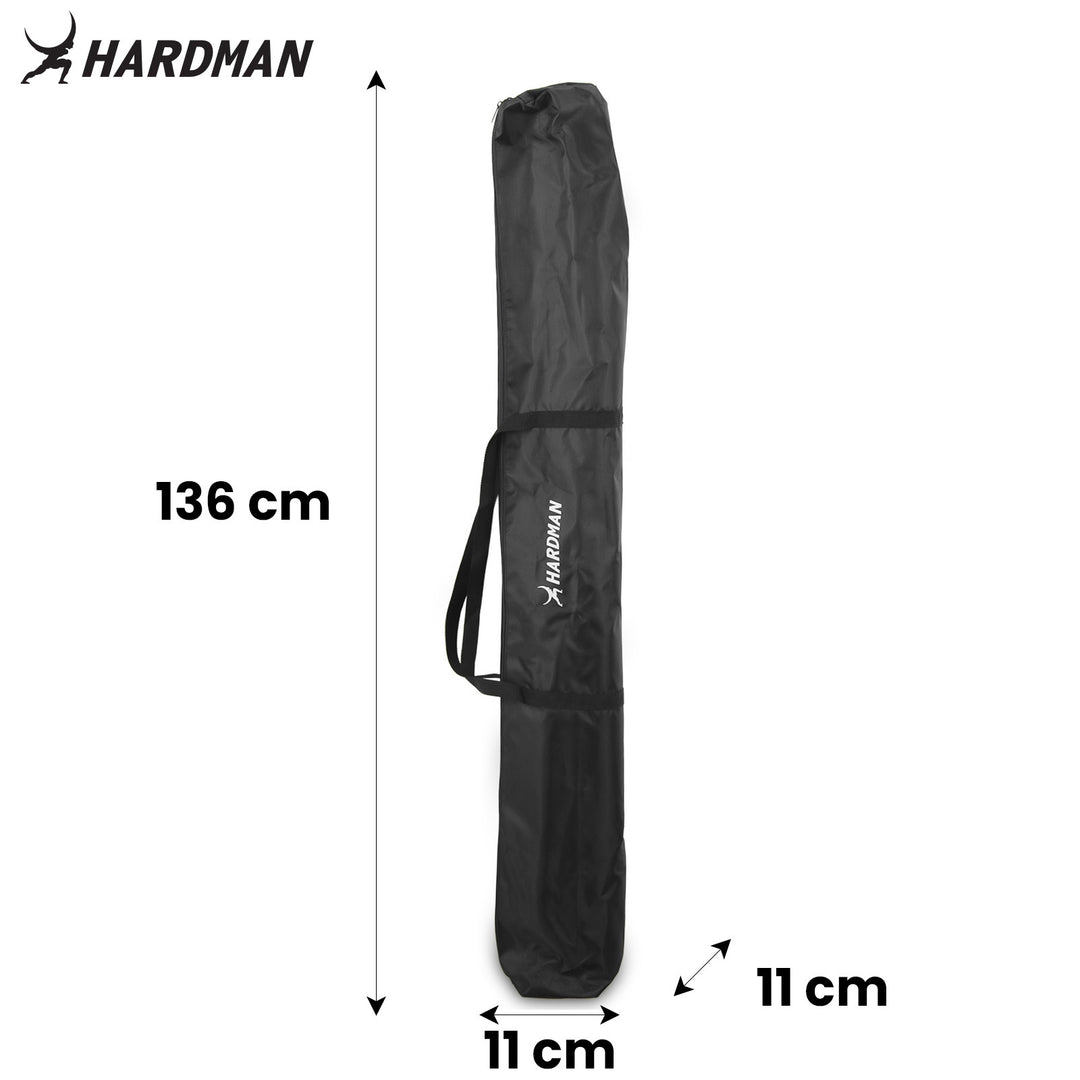 Hardman HLS13 Lichtstativ mit T-Bar und Tasche, 3 m, 70 kg