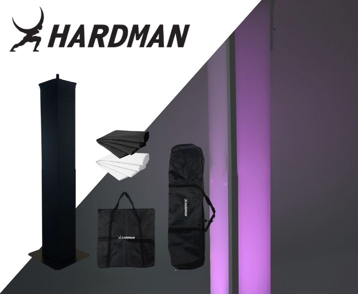 Hardman PTS24B Totem, schwarz, 135-250 cm