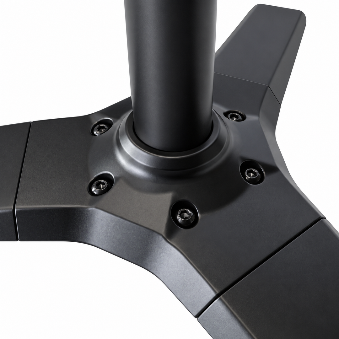 Hardman HLK57-PRO – Professioneller Lautsprecher- und Lichtständer 133–240 cm, 70 kg
