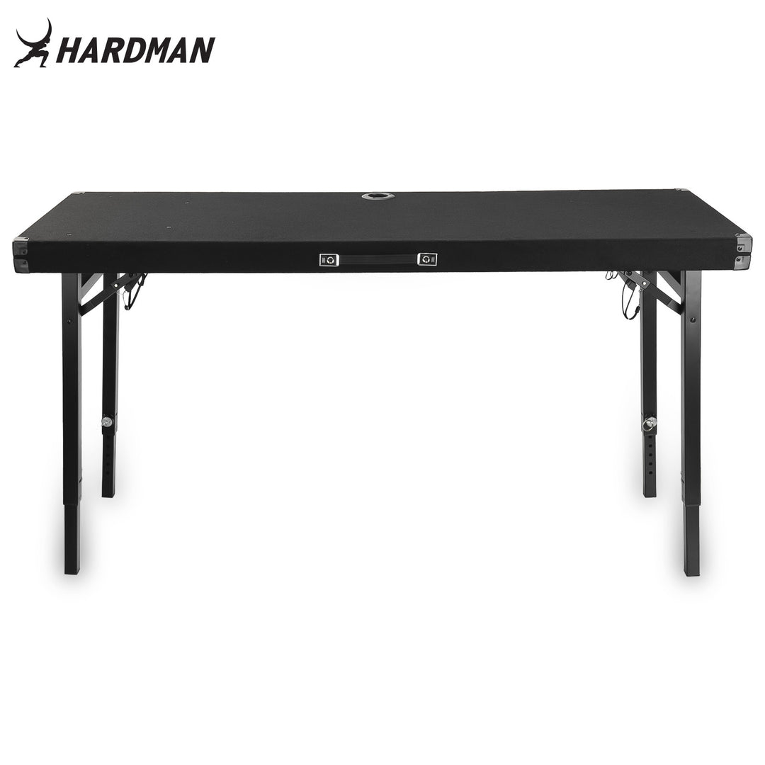 Hardman DTS1 klappbarer DJ-Tisch, 154 x 52 cm, mit Tasche