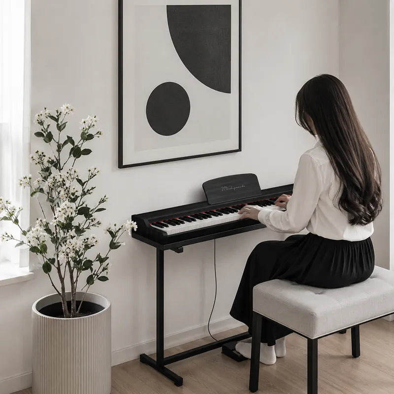 Mielczewski Canzona digitalpiano, schwarz