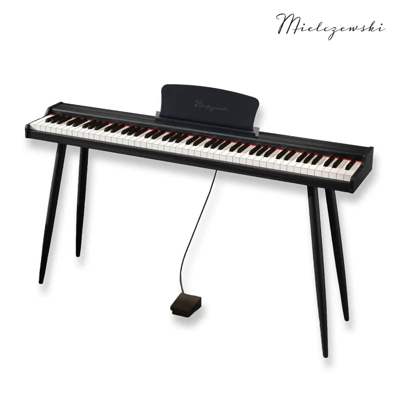 Mielczewski Canzonetta digitalpiano mit Beinen, schwarz
