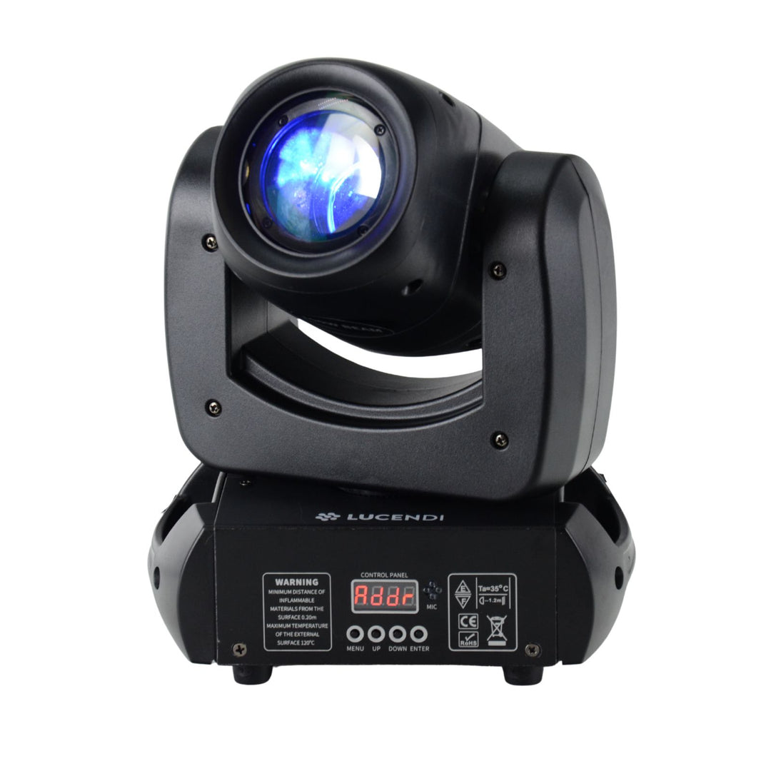 Lucendi BEAM100 moving head, Set mit 4 Stück und case
