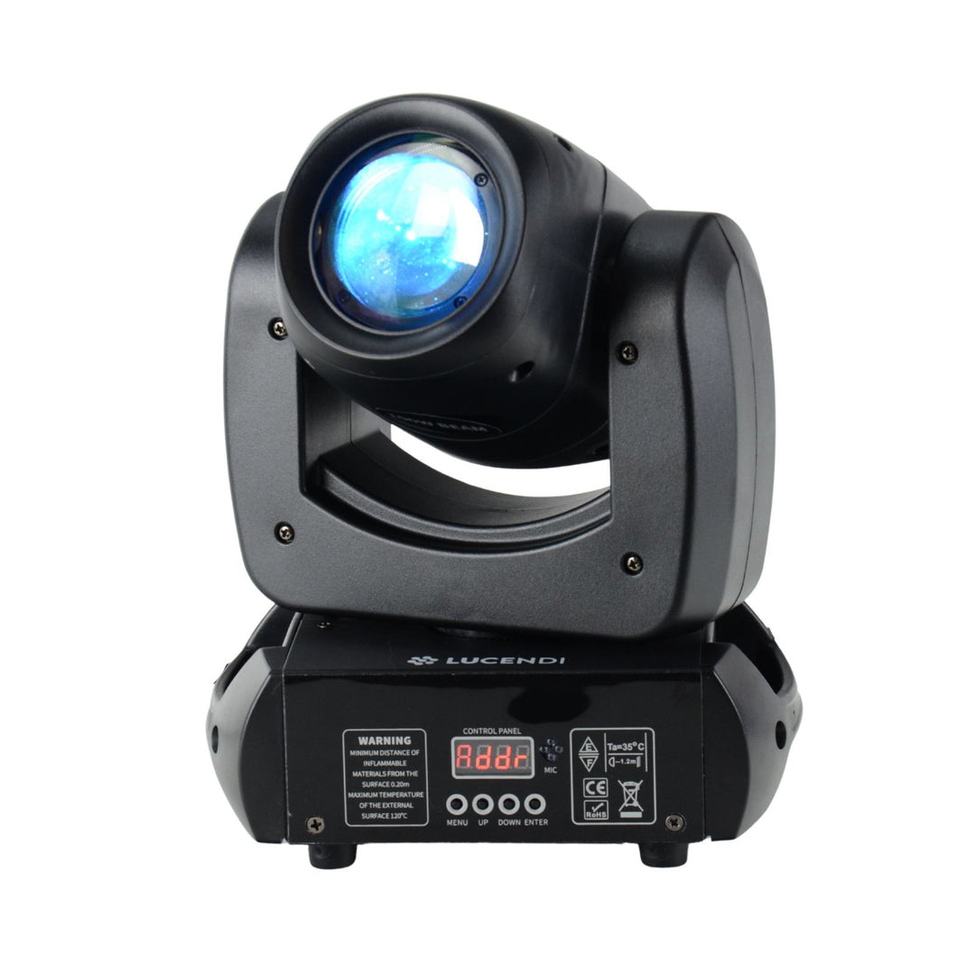 Lucendi BEAM100 moving head, Set mit 4 Stück und case
