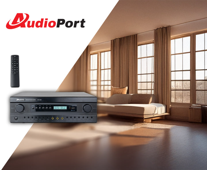 Audioport KC8300 Verstärker 2 x 300 W mit DSP