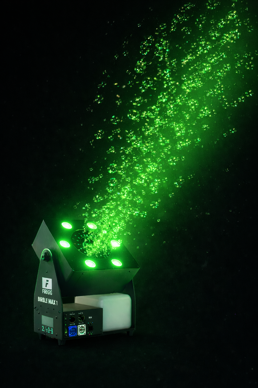 Firefog Bubble Max 1 Seifenblasenmaschine mit LED, DMX und Fernbedienung