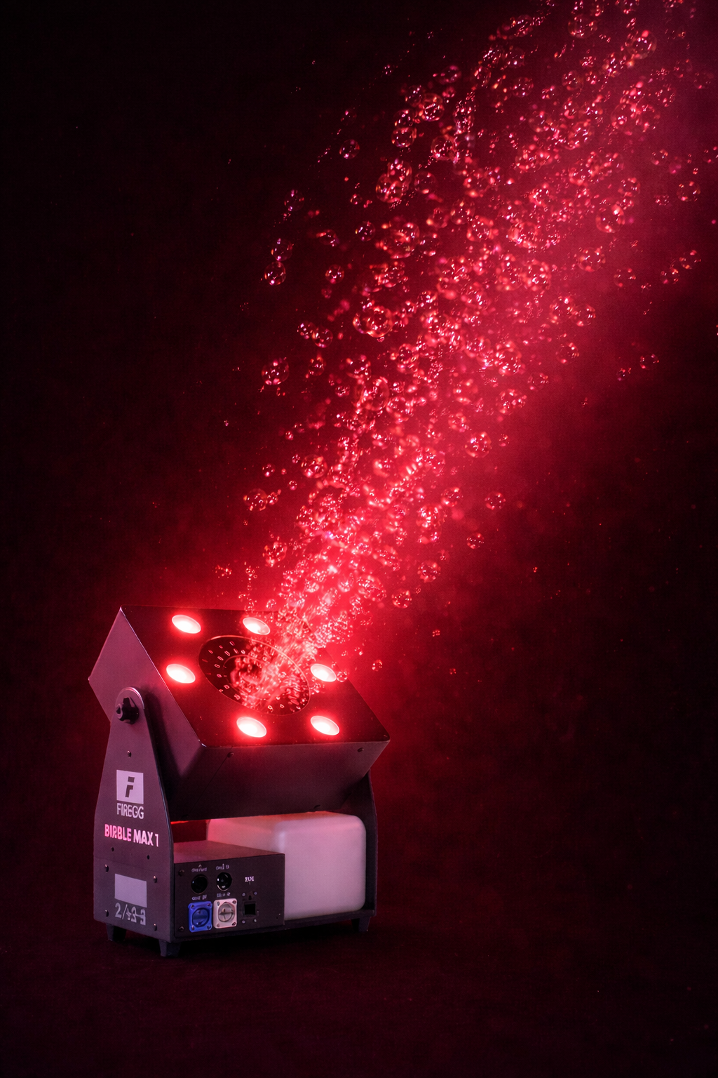 Firefog Bubble Max 1 Seifenblasenmaschine mit LED, DMX und Fernbedienung