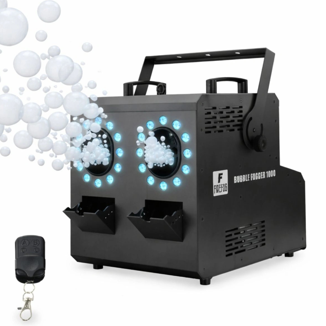 Firefog BUBBLE FOGGER 1000 Nebel- und Seifenblasenmaschine mit RGBW LED