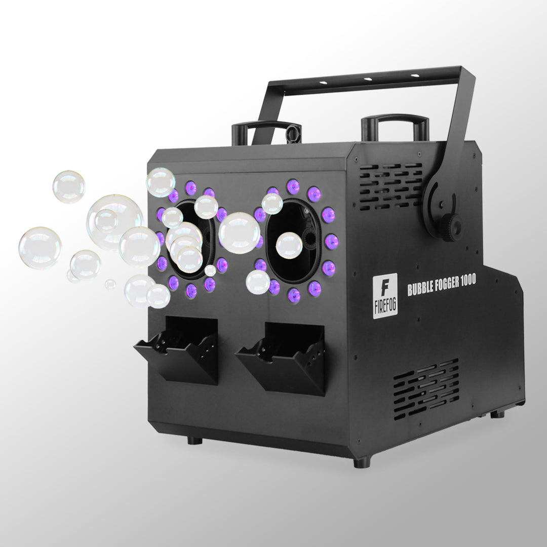 Firefog BUBBLE FOGGER 1000 Nebel- und Seifenblasenmaschine mit RGBW LED