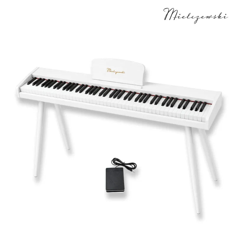 Mielczewski Canzonetta digitalpiano mit Beinen, weiß