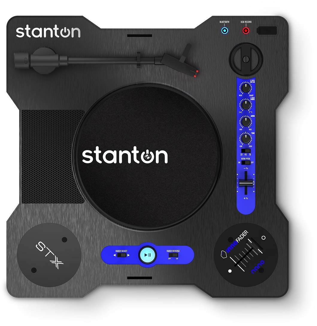 Stanton STX Mobiler Scratch-Plattenspieler