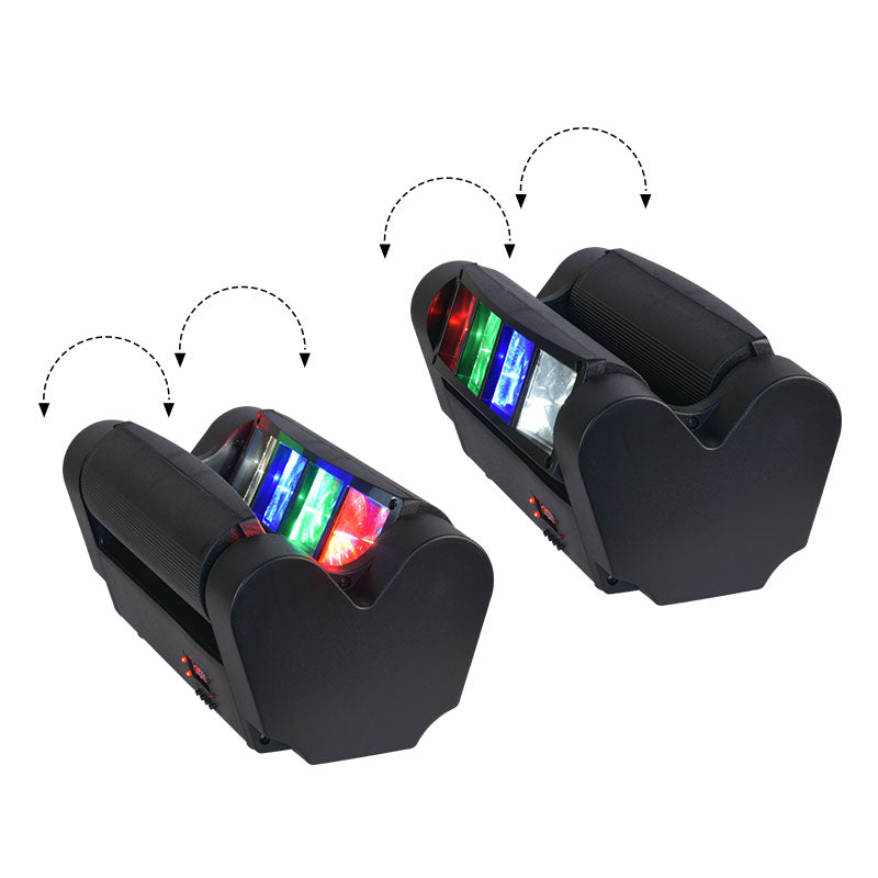 LIGHT4ME SPIDER MKII TURBO LED Lichteffekt 8x3W RGBW