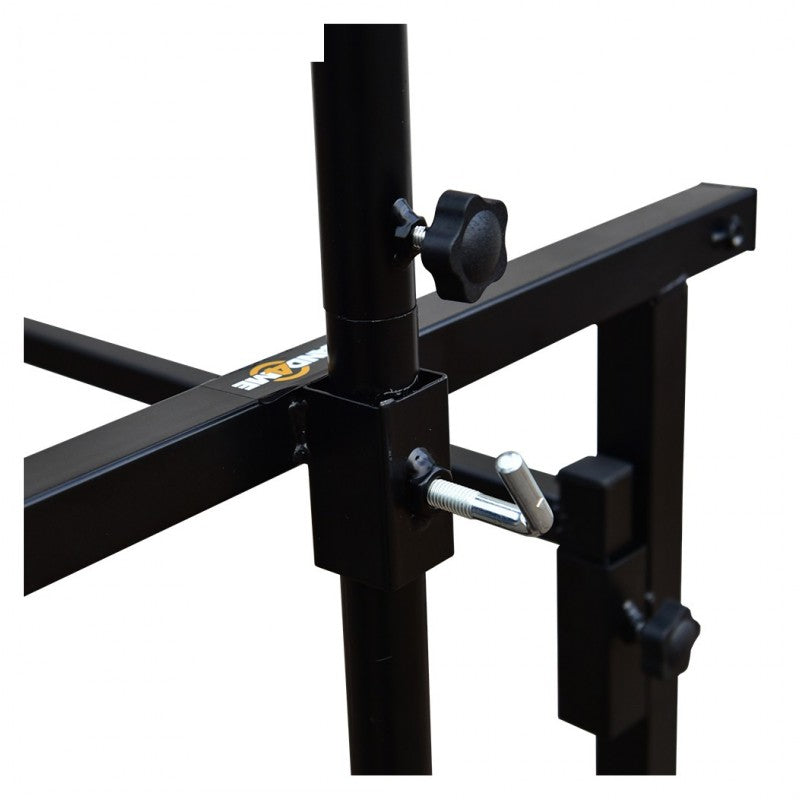DJ Stand – Tisch mit Lichtleiste für DJ-Setup