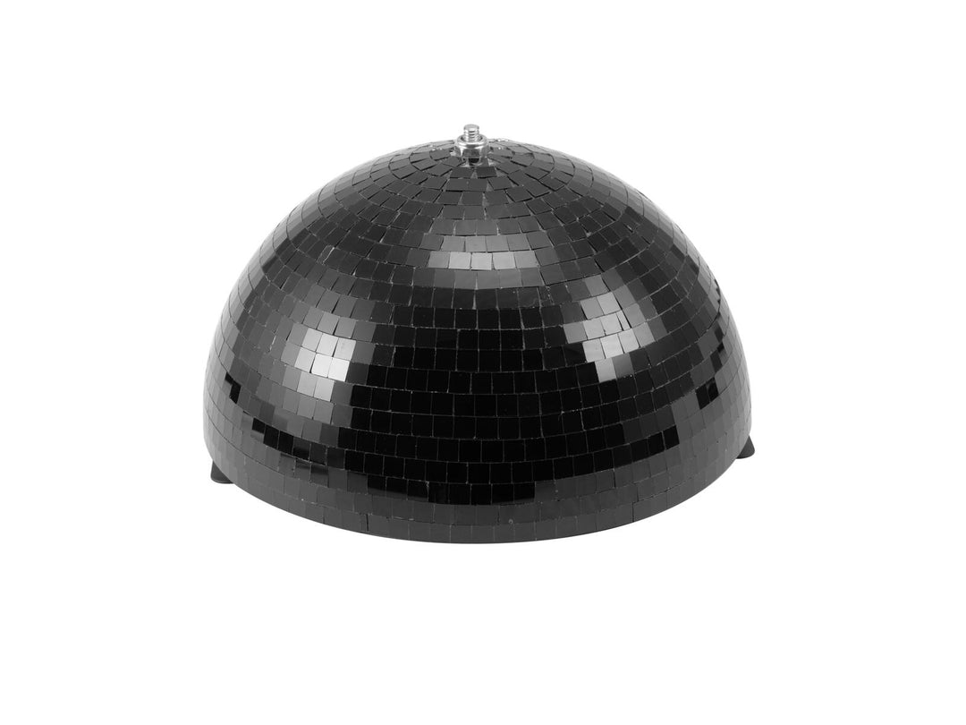 EUROLITE Halbe Spiegelkugel 30cm schwarz motorisiert
