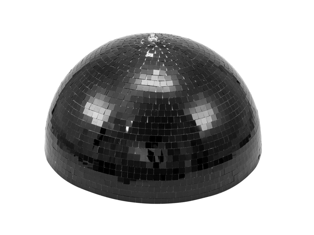 EUROLITE Halbspiegelkugel 40cm schwarz motorisiert
